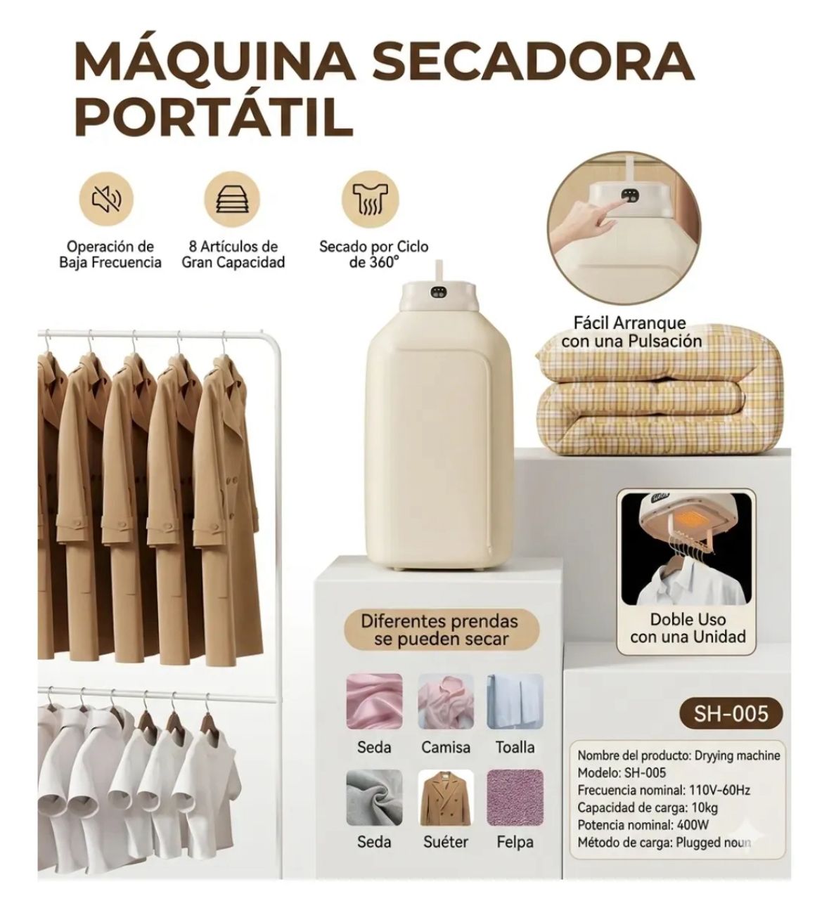 BreezeDry- Ropa Seca al instante!