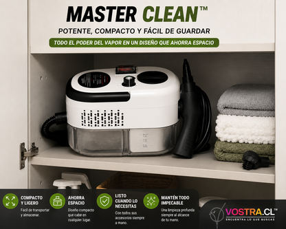 Limpiador a Vapor "Master Clean"