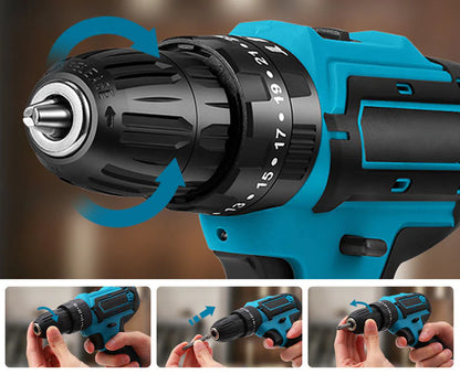 PowerCore™ 48V Taladro inalámbrico + kit completo 29 piezas